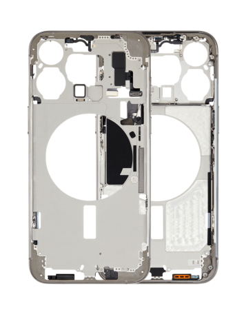 Middle Frame with Small Parts for iPhone 15 Pro Max (NATURAL TITANIUM) (International Version)