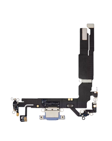 Buy the premium ultramarine charging port flex cable for iPhone 16.
