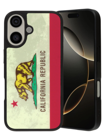 Printing Design Case with Magsafe - CA REPUBLIC for iPhone 16 (Only Ground Shipping)