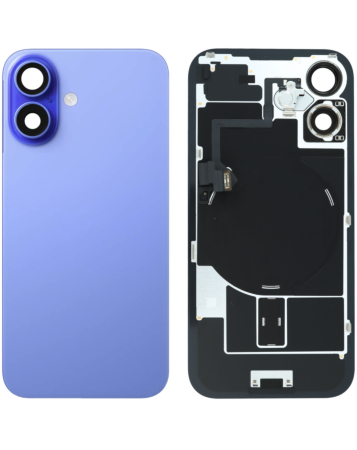 Back Glass with Frame and MagSafe Magnet for iPhone 16 (ULTRAMARINE) (Service Pack)