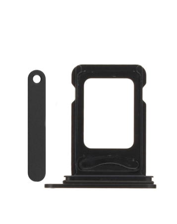 Dual Sim Card Tray for iPhone 16e (BLACK)