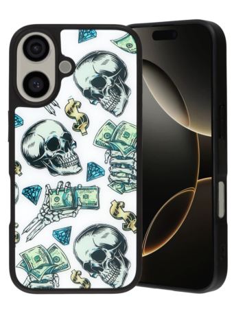 Printing Design Case with Magsafe - SKELETON for iPhone 16 Plus (Only Ground Shipping)