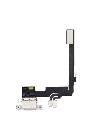 Buy the Premium Charging Port Flex Cable for iPhone 16 Pro in White Titanium.