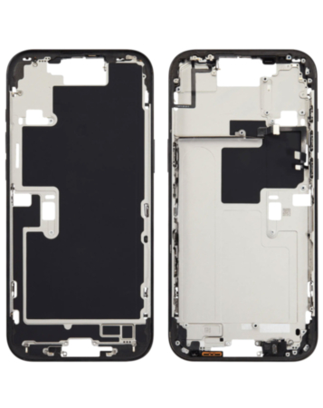 Middle Frame with Small Parts for iPhone 16 Pro Max (BLACK TITANIUM) (International Version)