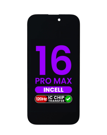 LCD Assembly for iPhone 16 Pro Max (Aftermarket Incell / QV7 / 120HZ) (IC Transfer Eligible)