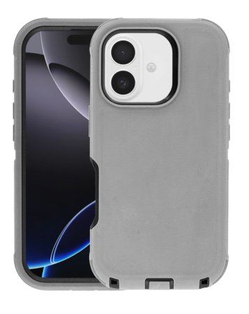 Heavy Duty Case for iPhone 17 (GRAY & BLACK) (Only Ground Shipping)