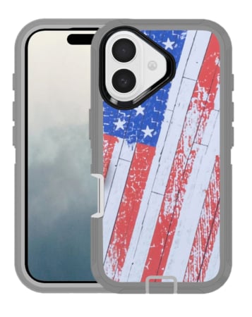 Heavy Duty Case - FLAG for iPhone 17 (Only Ground Shipping)
