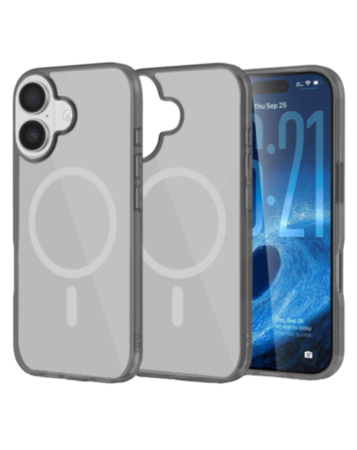 Transparent Magnetic Shockproof Case  - GRAY for iPhone 17 (Only Ground Shipping)