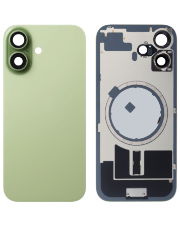 Back Glass with Frame and MagSafe Magnet for iPhone 17 (NO LOGO) (SAGE)