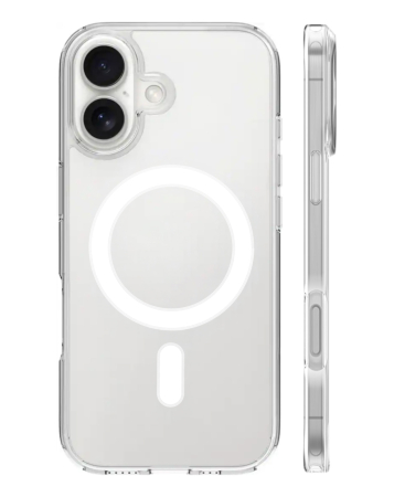 Wireless Charging Clear Case with IC Chip for iPhone 17 (Only Ground Shipping)