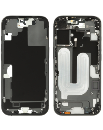 Middle Frame with Small Parts for iPhone 17 (BLACK) (International Version)