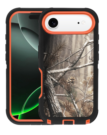 Heavy Duty Case for iPhone Air (CAMO ORANGE) (Only Ground Shipping)