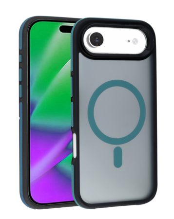 Bicolor Matte Magnetic Translucency Case - SEA BLUE for iPhone AIR  (Only Ground Shipping)
