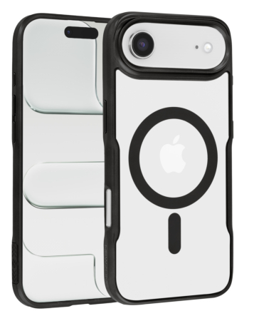 Glossy & Transparent Magnetic Case - BLACK for iPhone Air (Only Ground Shipping)
