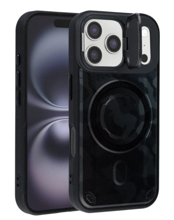 Camo Design Thin Magnetic Case with Camera Stand Kickstand - Style 7 for iPhone 17 Pro Max (Only Ground Shipping)