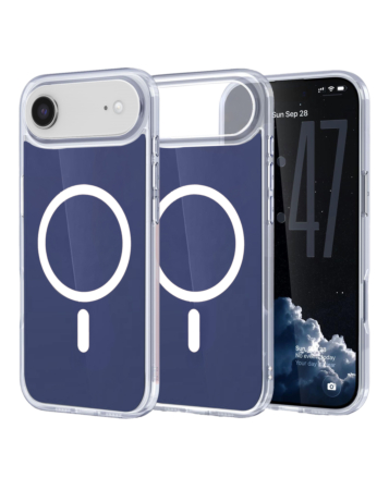 Transparent Magnetic Shockproof Case  - NAVY for iPhone Air  (Only Ground Shipping)