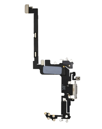 Charging Port Flex Cable for iPhone 17 Pro (Premium) (International Version) (Silver)