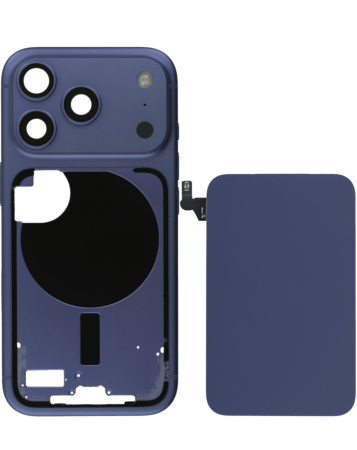 Back Housing Frame with Small Components Pre-Installed for iPhone 17 Pro (DEEP BLUE) (International Version)