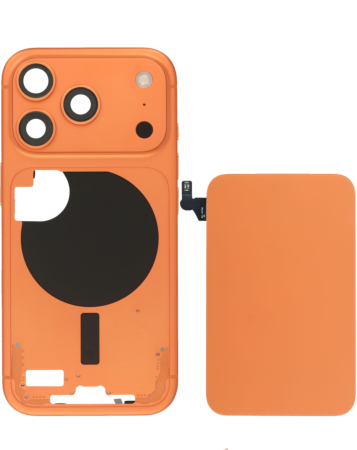 Back Housing Frame with Small Components Pre-Installed for iPhone 17 Pro (COSMIC ORANGE) (International Version)