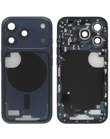 Middle Frame with Small Parts for iPhone 17 Pro (DEEP BLUE) (US Version)