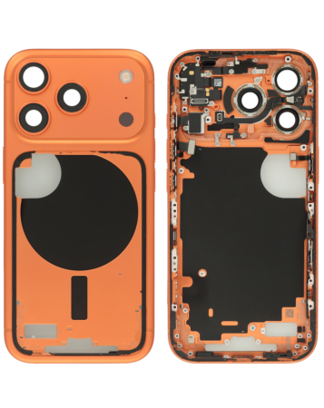 Middle Frame with Small Parts for iPhone 17 Pro (COSMIC ORANGE) (US Version)
