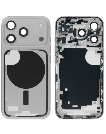 Middle Frame with Small Parts for iPhone 17 Pro (SILVER) (US Version)