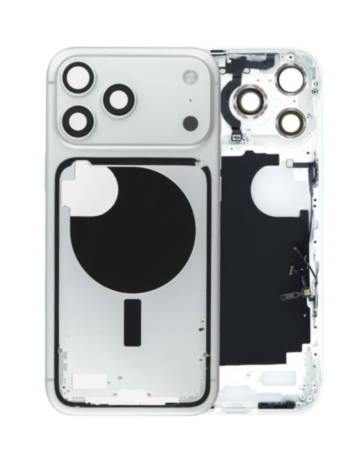 Middle Frame with Small Parts for iPhone 17 Pro Max (SILVER) (US Version)