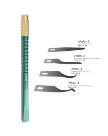 2UUL DA11 Hand Finish SEXY Blades Set for PCB Underfill Clean