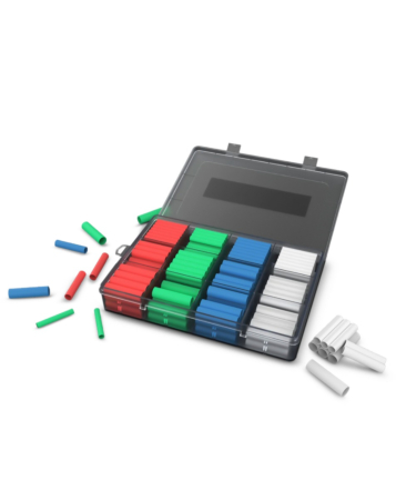 2UUL ST11 Pre-Cut Heat Shrink Tubing (200 Pcs Set)