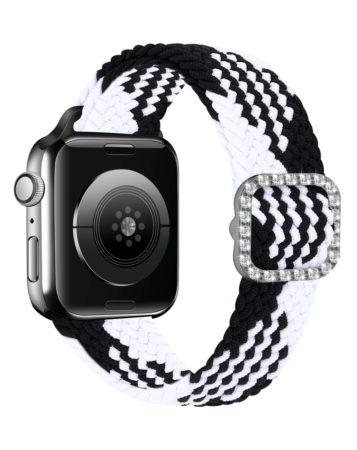 iWatch (38/40/41mm) Nylon Colorful Sport Band with Stone Clip - 1 (Only Ground Shipping)