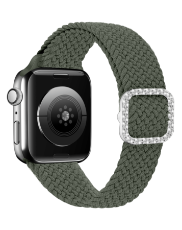 iWatch (38/40/41mm) Nylon Sport Band with Stone Clip - 3 (Only Ground Shipping)