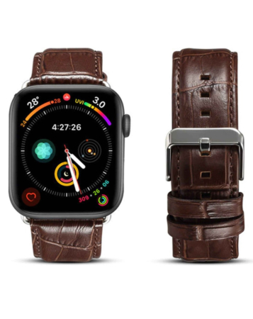 iWatch (38/40/41mm) PU Leather Case - BROWN (Only Ground Shipping)
