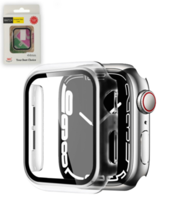 iWatch 44mm Shinny Hard PC Bumper Case - CLEAR (Only Ground Shipping)