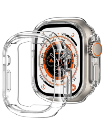 iWatch 49mm Hard TPU Soft PC Frame Cover Protector Bumper Case (Only Ground Shipping)