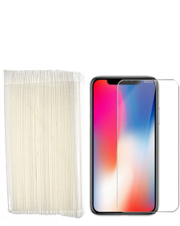 Clear Tempered Glass for iPhone 12 Mini (2.5D / Pack of 50) (Premium)