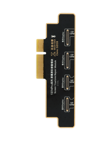 Grab the wholesale deals on the QianLi Mega-idea DZ03 True Tone Repair Board for iPhone 13 Pro, 13 Pro Max, 14 Pro, and 14 Pro Max – not returnable.
