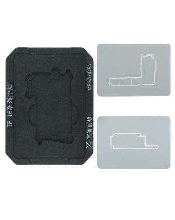 Purchase the QianLi Mega-Idea Multi-Functional Reballing Platform for the iPhone 16 Series (Requires Magnetic Base).