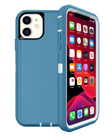 Heavy Duty Case for iPhone 11 (TEAL) (Only Ground Shipping)