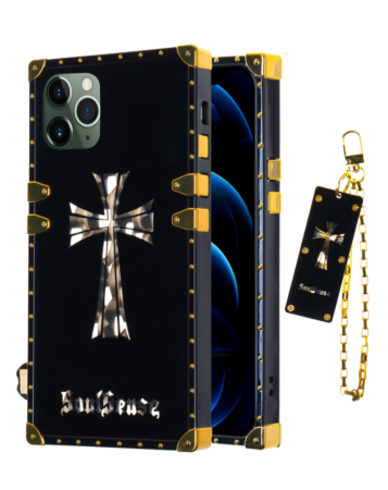 Acrylic Mirror Shiny Scratchproof Luxury Case - BLACK for iPhone 11 Pro Max (Only Ground Shipping)