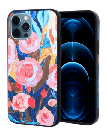 Rose Printed Images Case - Style 1 for iPhone 12 Pro Max (Only Ground Shipping)