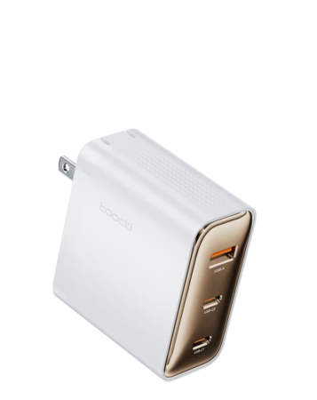 Toocki 100W USB A+ 2x USB C Super Fast GaN Charger (WHITE) (Only Ground Shipping)