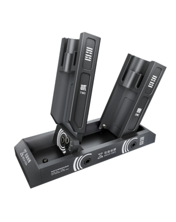 QianLi Adjustable Angle Double Station Intelligent Hot Air Gun Holder (Not Returnable) (Only Ground Shipping)