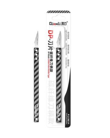 QianLi Handmade Polished Blades with Carbon Fiber Handle - DP-03 (Not Returnable)