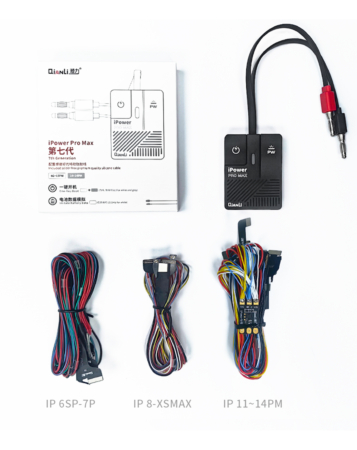 QianLi iPower Pro Max V2.2 DC Power Control Test Cable for iPhone 6 to 14 Pro Max FPC Cable (Full Set)