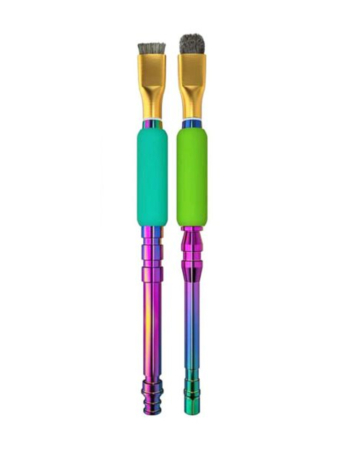 MIJING Pad Cleaning Sideburns Brush (2 Pcs)
