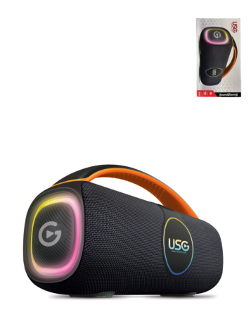 USG by PowerPeak - SoundStorm3 - BOOM Wireless Party Box Speaker - (BLACK) (Only Ground Shipping)