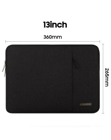xBase by PowerPeak 13'' Tablet & Computer Sleeve (BLACK) (Only Ground Shipping)