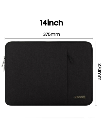 xBase by PowerPeak 14'' Tablet & Computer Sleeve (BLACK) (Only Ground Shipping)