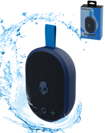 Skullcandy Ounce XT Small Portable Wireless Speaker (DARK BLUE) (Only Ground Shipping)
