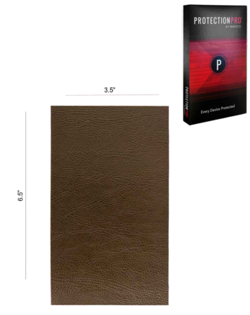 ProtectionPro - Blank Aviator Brown Leather (Small) (Pack of 10)
